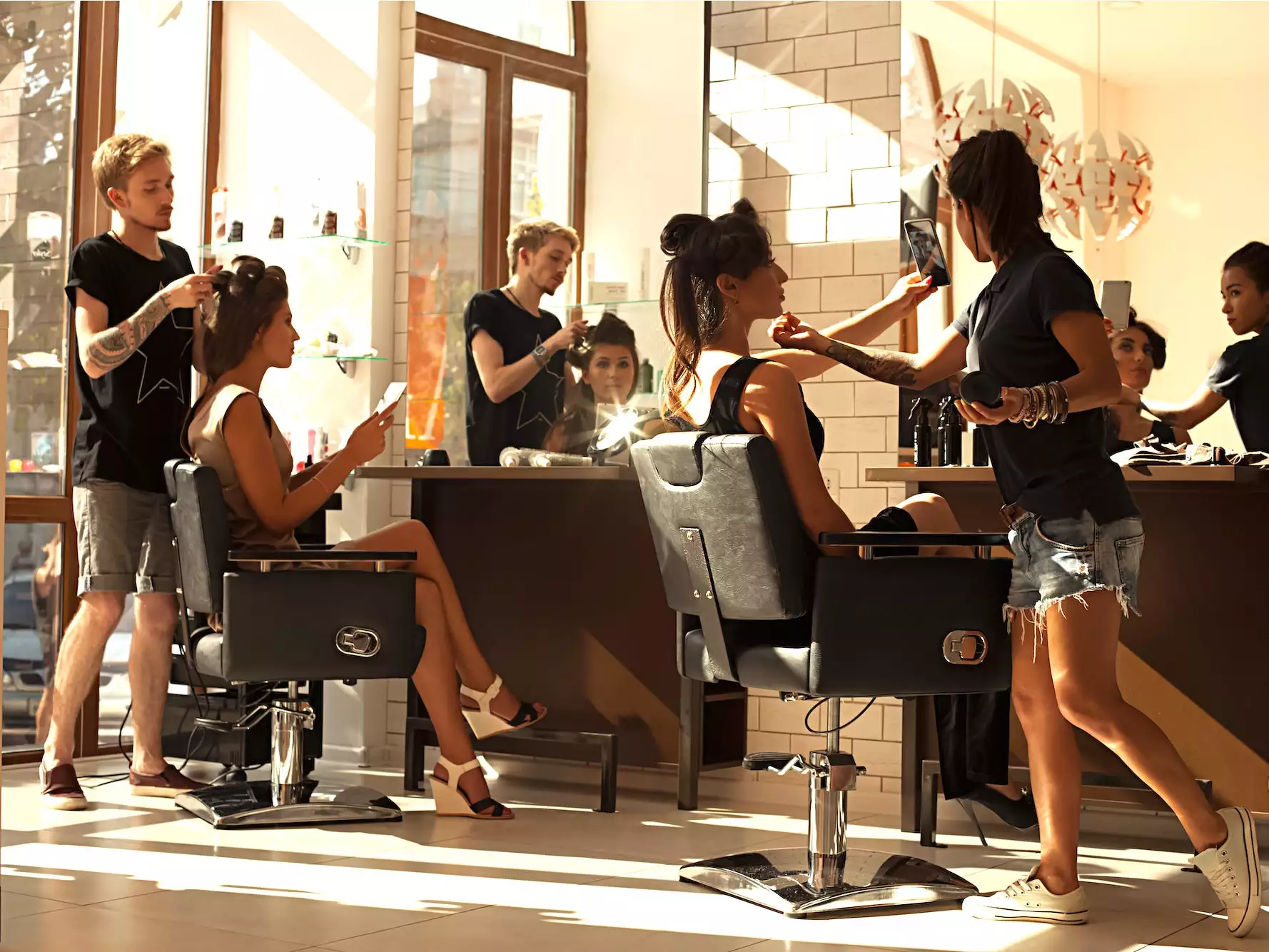 Vente salon de choiffure - 93